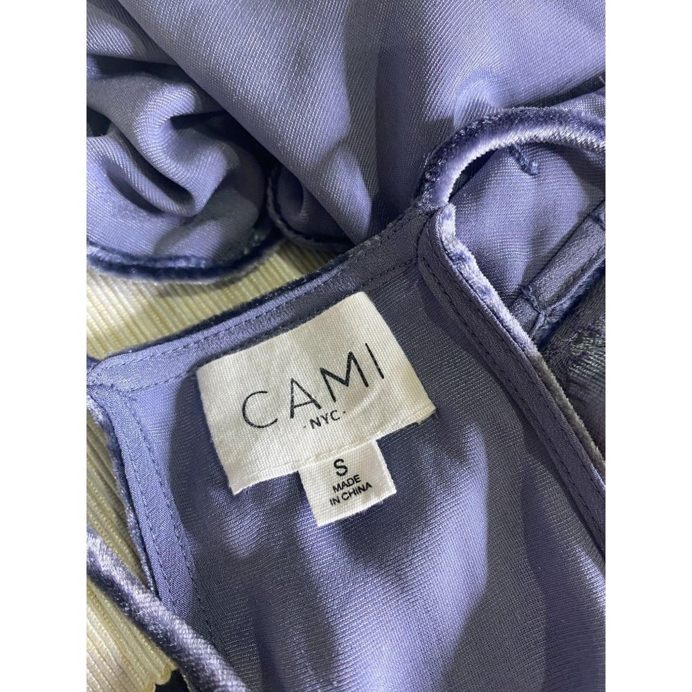 Cami NYC Lavender Velvet Silk Racerback Camisole S - Picture 11 of 12